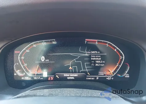 2022 BMW X3 xDrive30I из США, поврежденный, VIN 5UX53DP04N9K58324